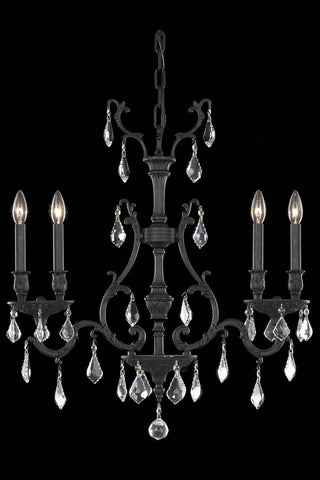 ZC121-9604D26DB/EC By Regency Lighting Monarch Collection 4 Light Wall Sconces Dark Bronze Finish