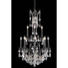 ZC121-9612D25DB/EC By Regency Lighting Monarch Collection 12 Lights Chandelier Dark Bronze Finish