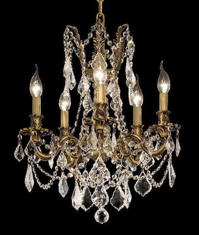 C121-9616G37PW/RC By Elegant Lighting Monarch Collection 16 Light Chandeliers Pewter Finish