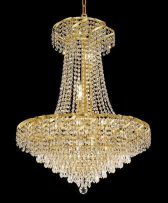 C121-ECA4D26G By Regency Lighting-Belenus Collection Gold Finish 15 Lights Chandelier