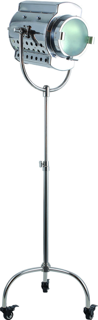 C121-FL1213 By Elegant Lighting - Ansel Tripod Collection Chrome Finish 1 Light Floor Lamp