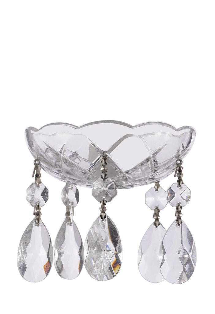 Asfour Chandelier Crystal 30% Lead Crystal Bobeche Bobache Lamp Chandelier Parts Cups with 2" High Quality 30% Lead Tear Drop Crystals CC-AS-103/100C+5EACC-RC872+1-2-CL-C