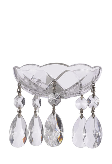 Asfour Chandelier Crystal 30% Lead Crystal Bobeche Bobache Lamp Chandelier Parts Cups with 2" High Quality 30% Lead Tear Drop Crystals CC-AS-103/100C+5EACC-RC872+1-2-CL-C