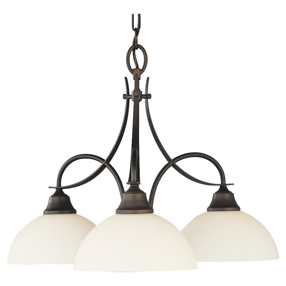 Murray Feiss 3 Bulb Oil Rubbed Bronze Chandelier - C140-F1885/3ORB