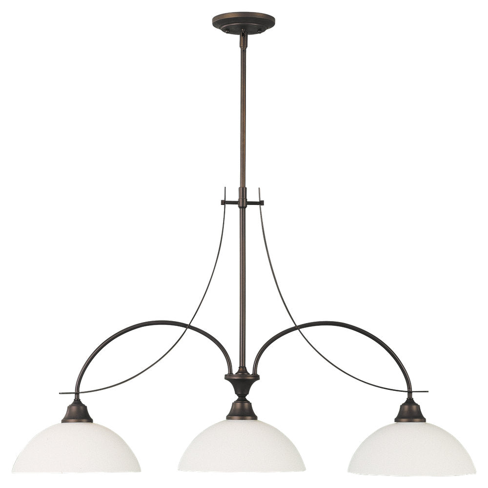Murray Feiss 3 Bulb Oil Rubbed Bronze Chandelier - C140-F1886/3ORB