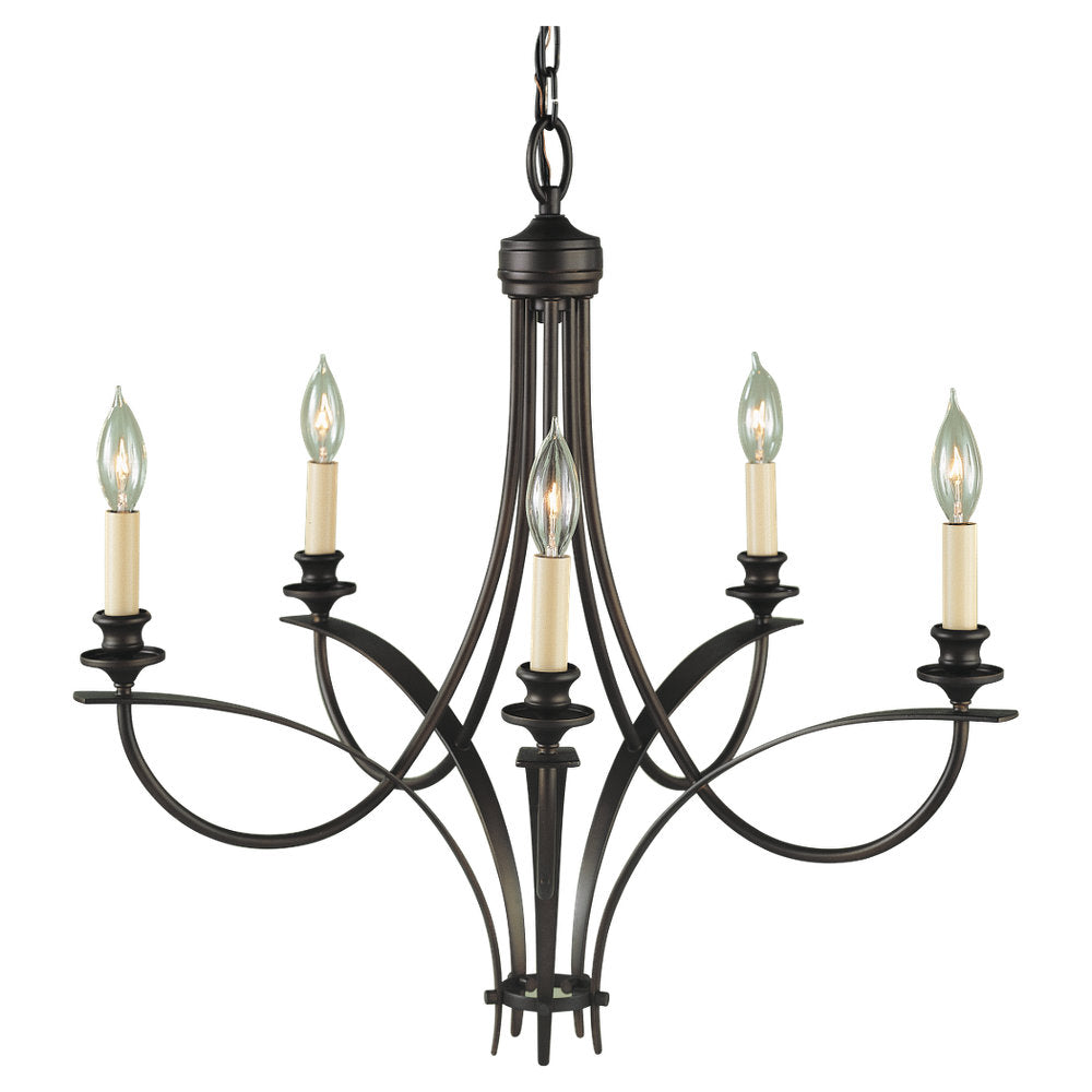 Murray Feiss 5 Bulb Oil Rubbed Bronze Chandelier - C140-F1888/5ORB