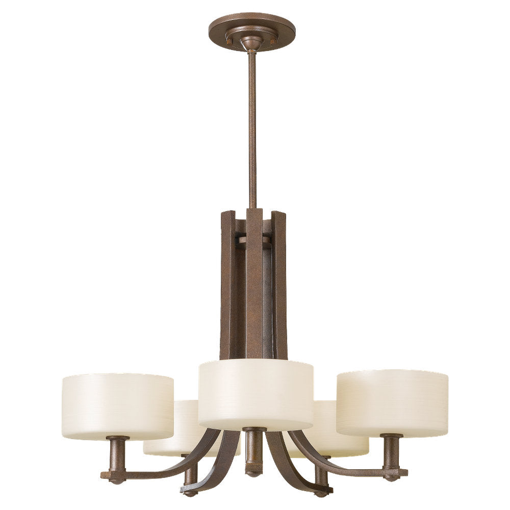 Murray Feiss 5 Bulb Corinthian Bronze Chandelier - C140-F2405/5CB