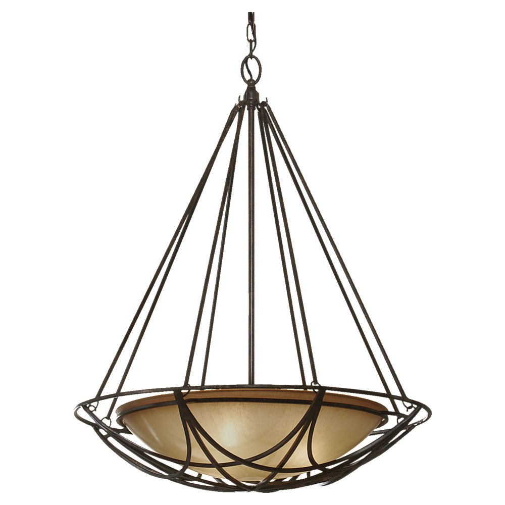 Murray Feiss 3 Bulb Mocha Bronze Chandelier - C140-F2607/3MBZ