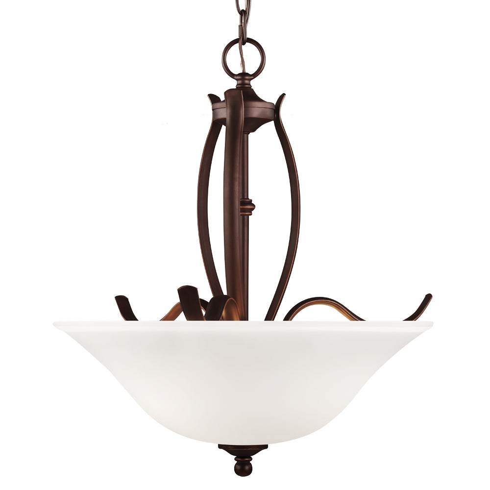 Murray Feiss 3 - Light Uplight Chandelier - C140-F3003/3ORBH