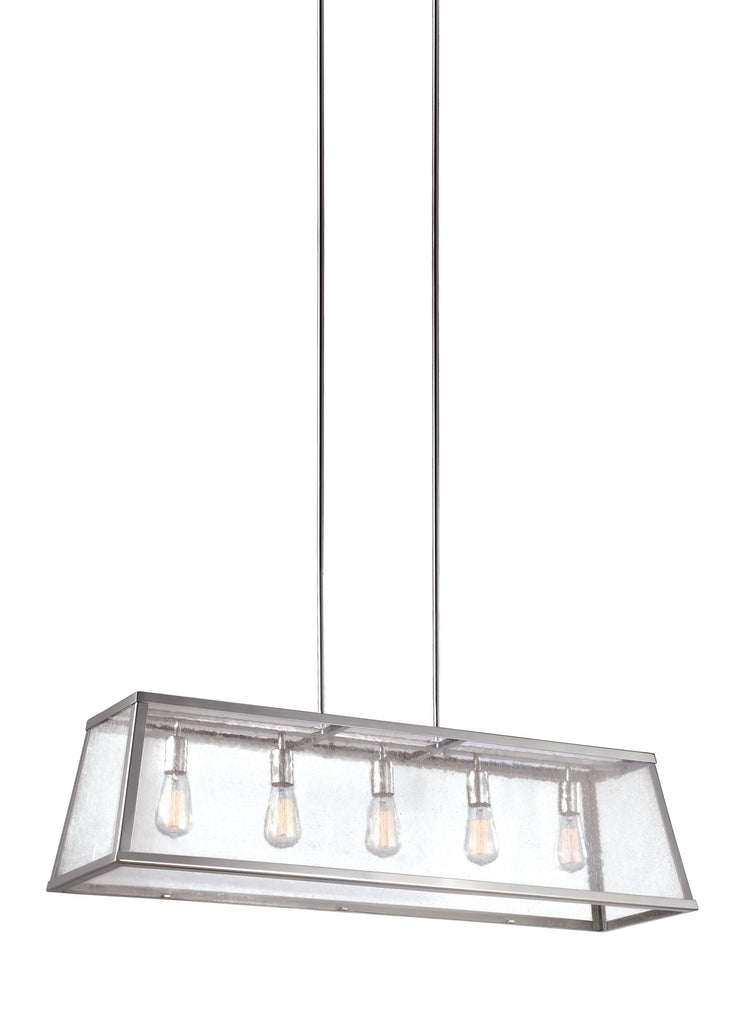 Murray Feiss 5 - Light Island Chandelier Polished Nickel - C140-F3073/5PN