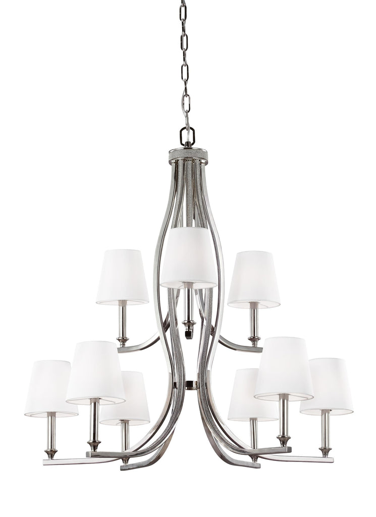 Murray Feiss 9 - Light Chandelier - C140-F3118/9PN