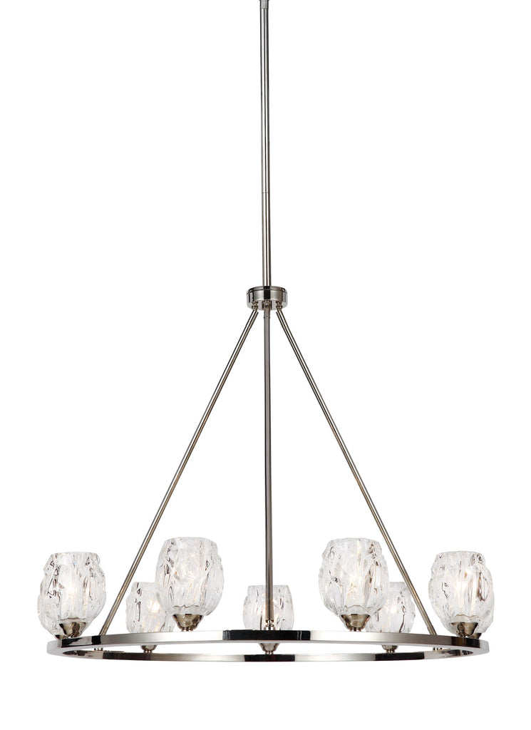 Murray Feiss 9 - Light Chandelier - C140-F3128/9PN