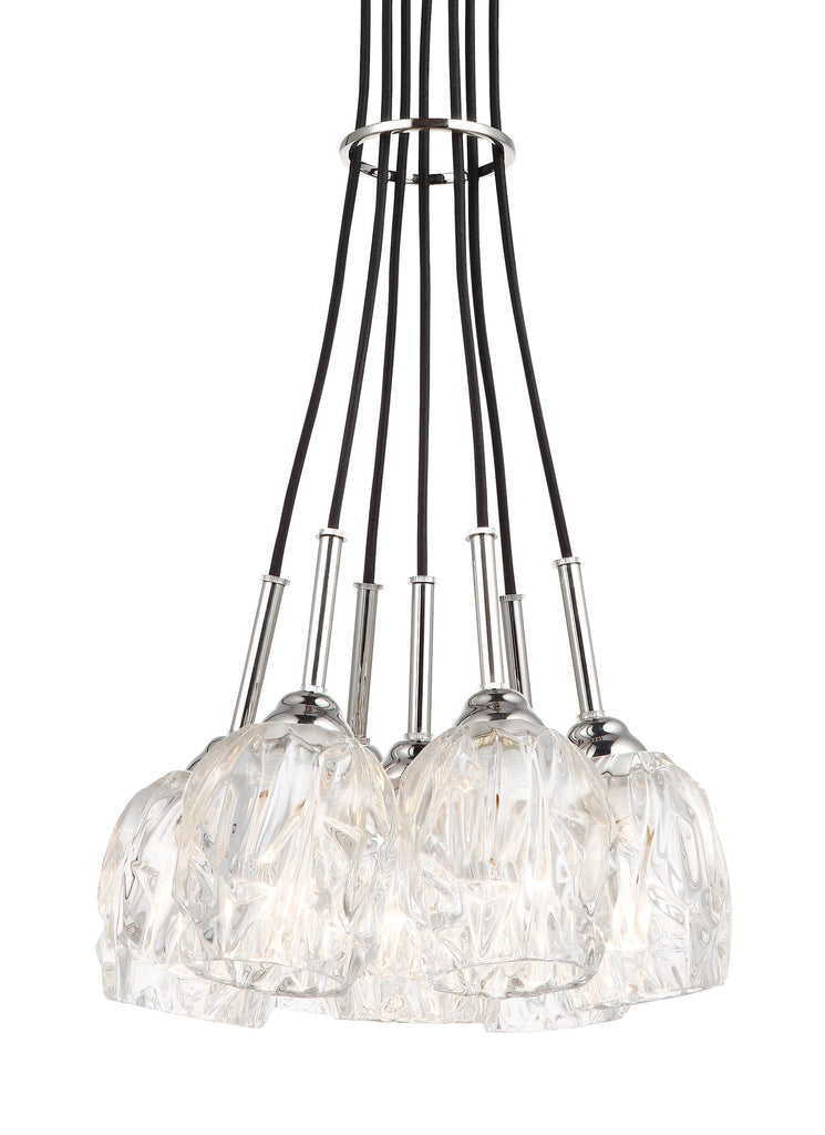 Murray Feiss 7 - Light Cluster Chandelier - C140-F3185/7PN