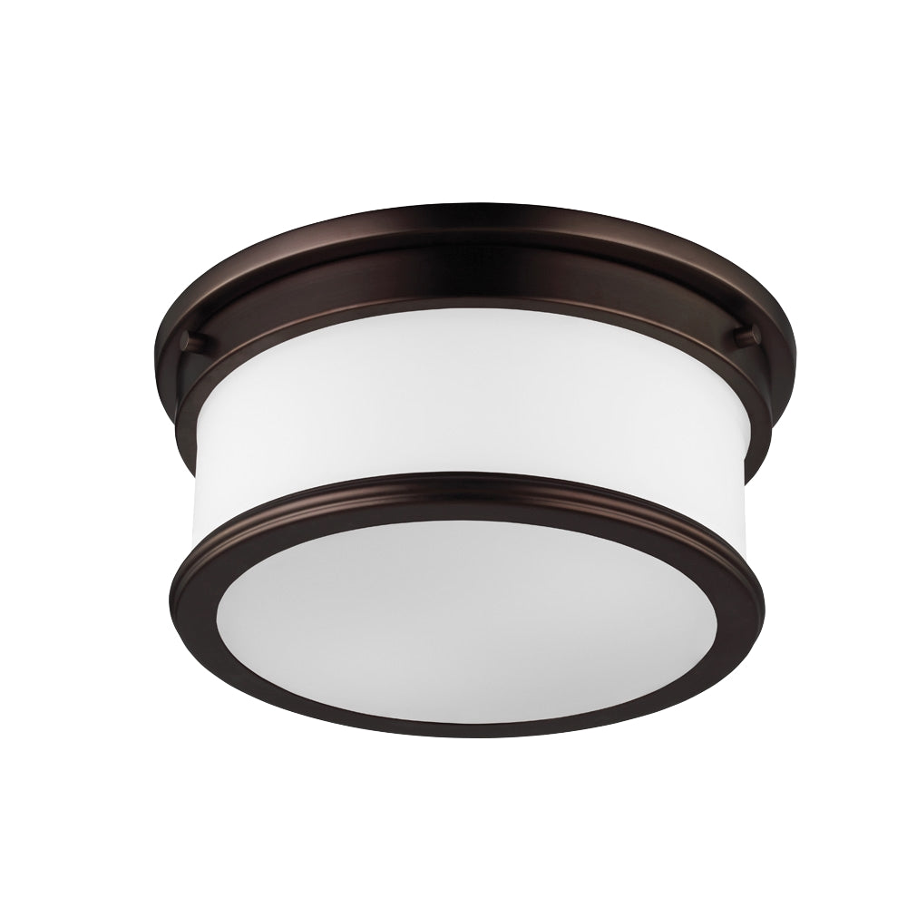 Murray Feiss 2 Bulb Dark Plated Bronze Flushmount - C140-FM399DPZ