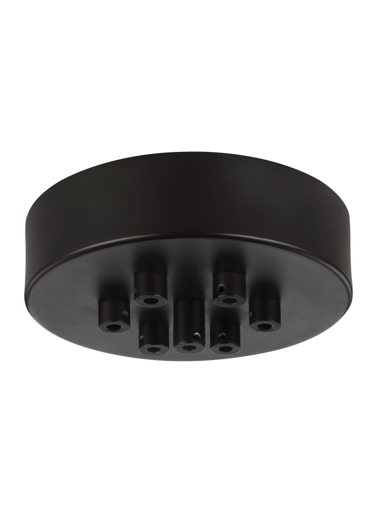 Murray Feiss 7 - Light Multi-Port Canopy with Swag Hooks Oil Rubbed Bronze - C140-MPC07ORB