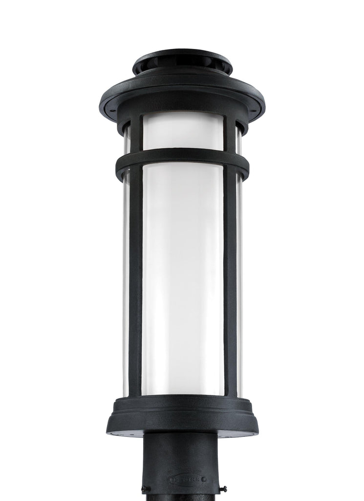 Murray Feiss 1 - Light Outdoor Post Lantern Dark Weathered Zinc - C140-OL12507DWZ-LED