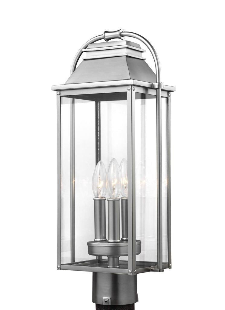 Murray Feiss 3 - Light Post Lantern - C140-OL13207PBS