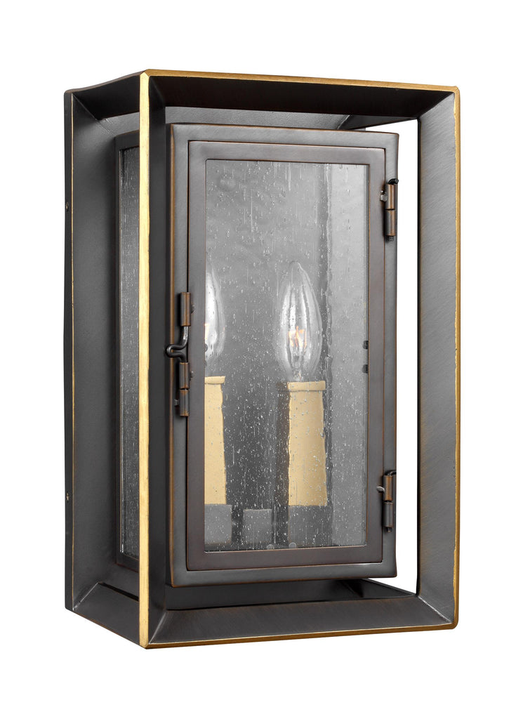 Murray Feiss 2 - Light Outdoor Wall Lantern - C140-OL13801ANBZ/PBB