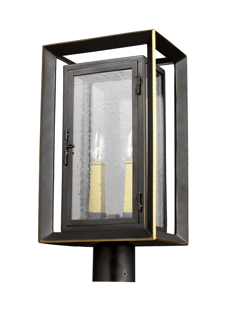 Murray Feiss 2 - Light Outdoor Post Lantern - C140-OL13807ANBZ/PBB