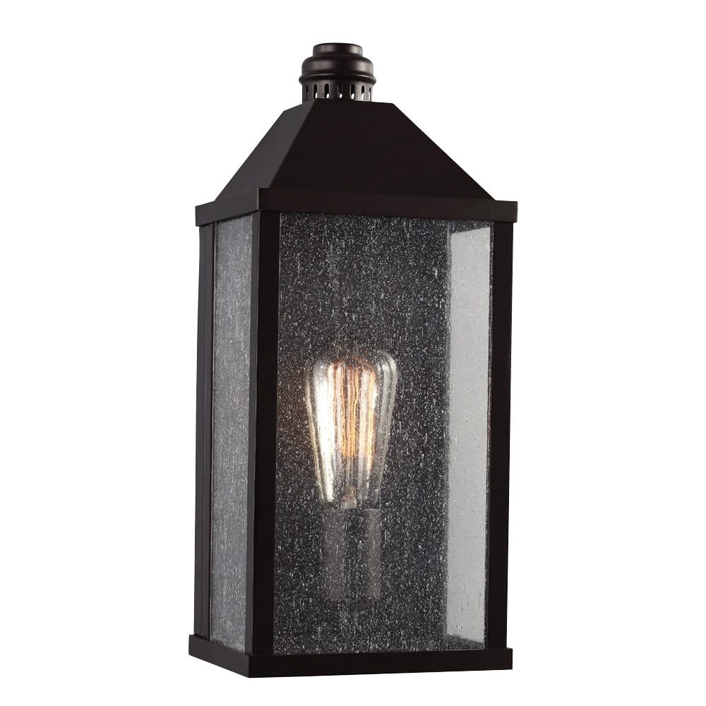 Murray Feiss 1 Bulb Oil Rubbed Bronze Outdoor Lantern - C140-OL18000ORB