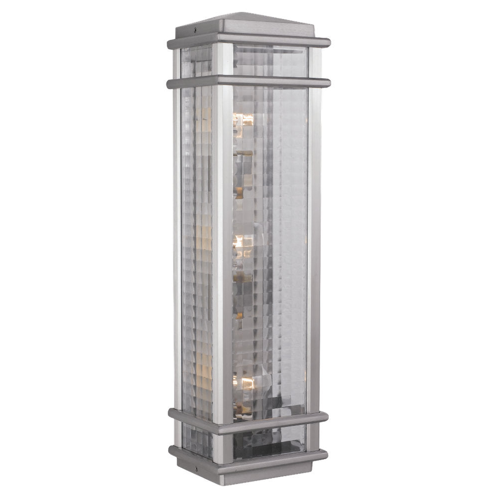Murray Feiss 3 Bulb Brushed Aluminum Outdoor   - C140-OL3404BRAL