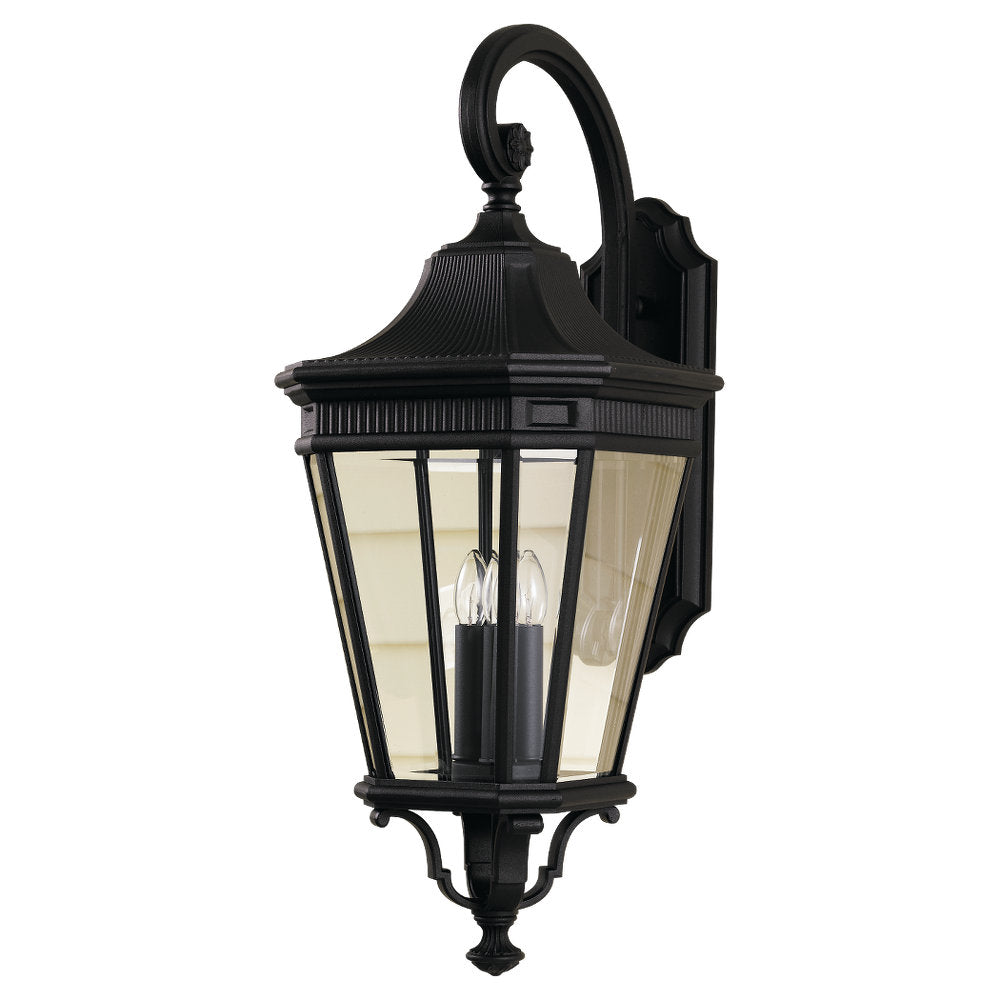 Murray Feiss 3 Bulb Black Outdoor   - C140-OL5404BK