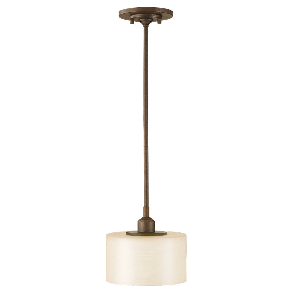 Murray Feiss 1 Bulb Corinthian Bronze Pendant - C140-P1153CB