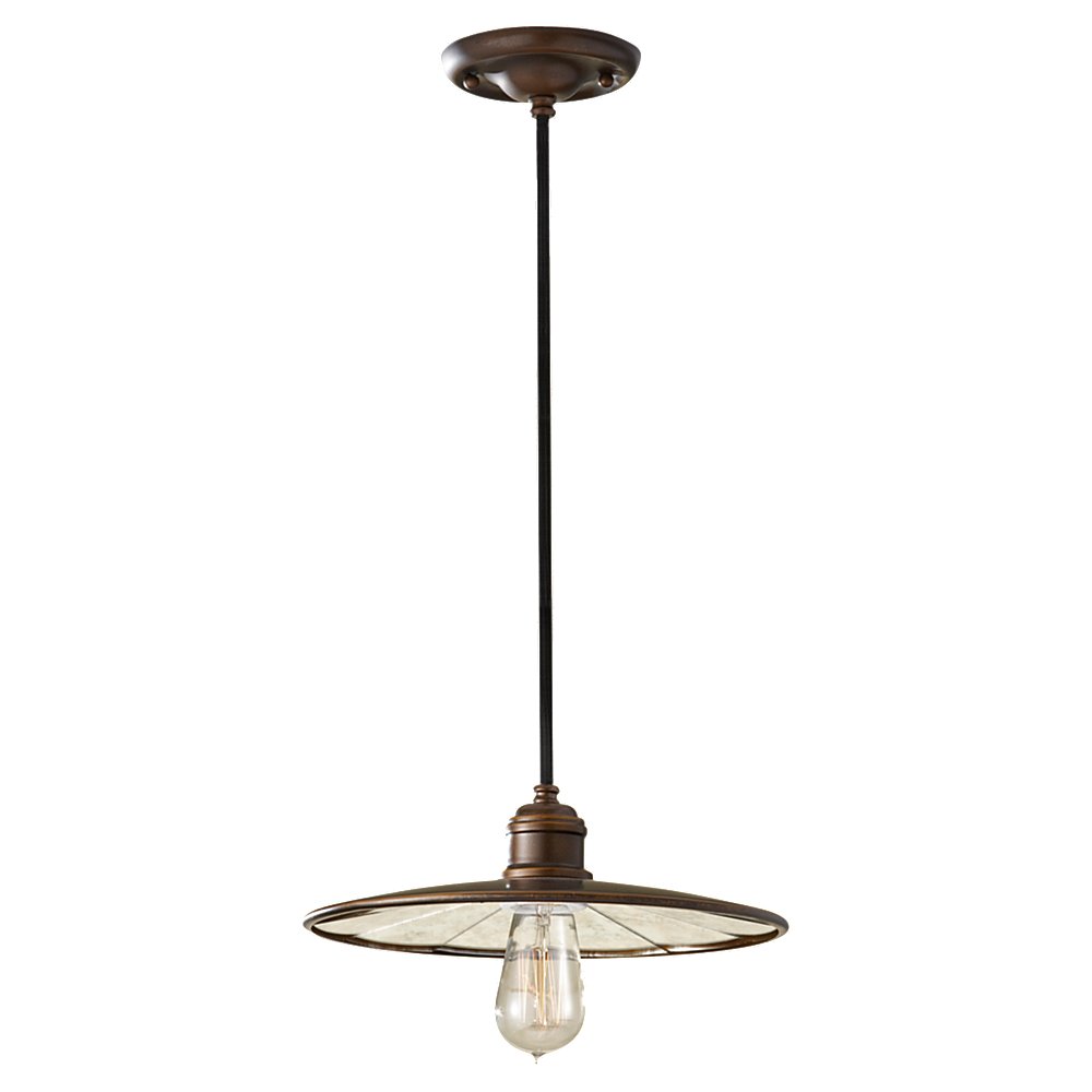 Murray Feiss 1 Bulb Astral Bronze Chandelier - C140-P1236ASTB