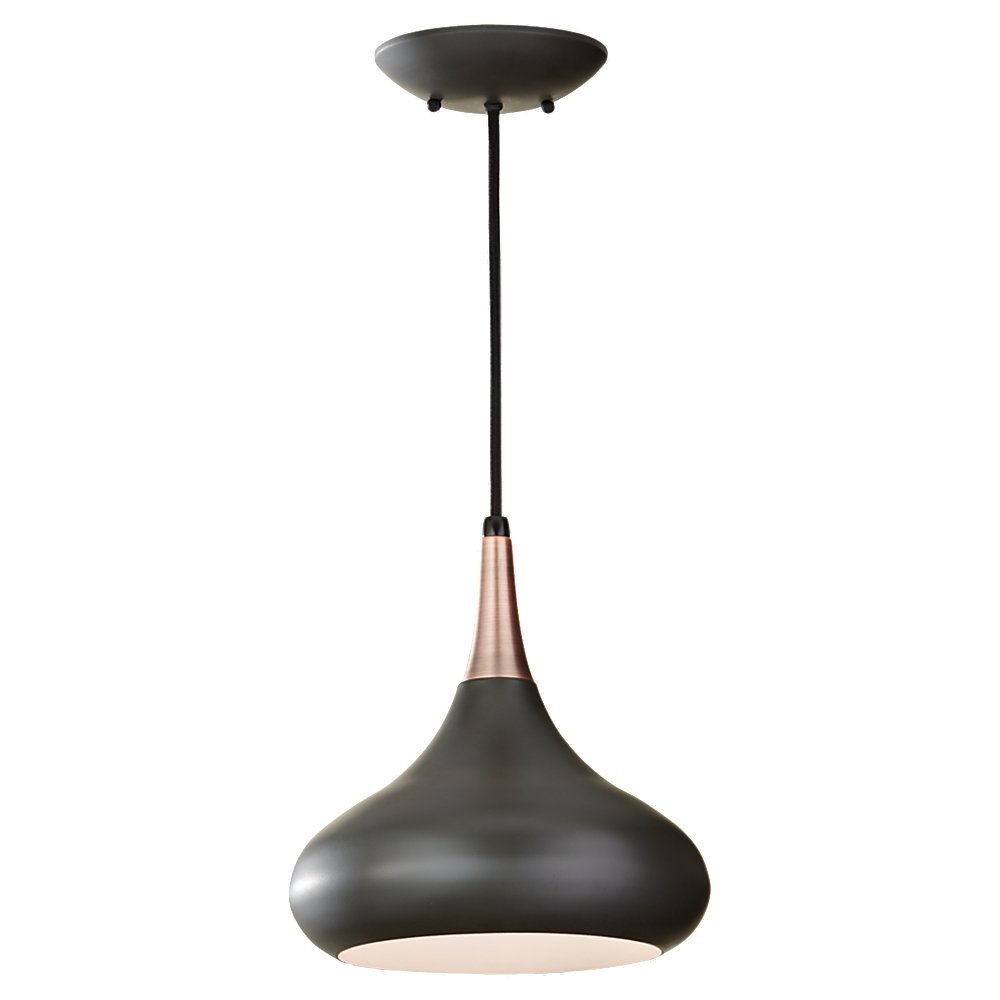 Murray Feiss 1 Bulb Dark Bronze Chandelier - C140-P1253DBZ