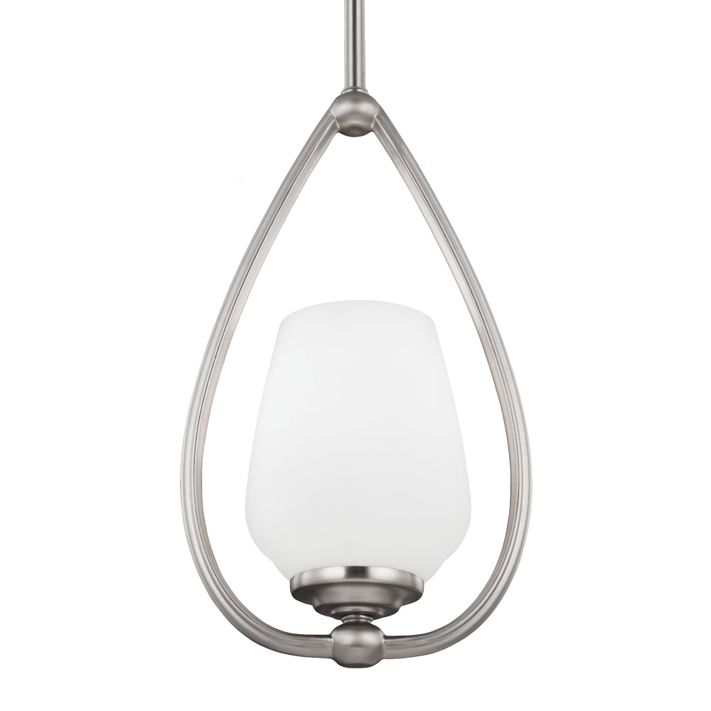 Murray Feiss 1 - Light Mini-Pendant Satin Nickel - C140-P1329SN