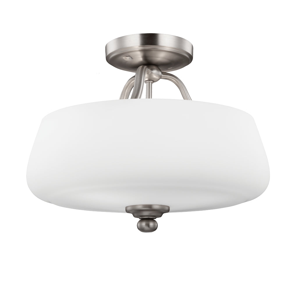 Murray Feiss 3 - Light Semi-Flush Satin Nickel - C140-SF317SN