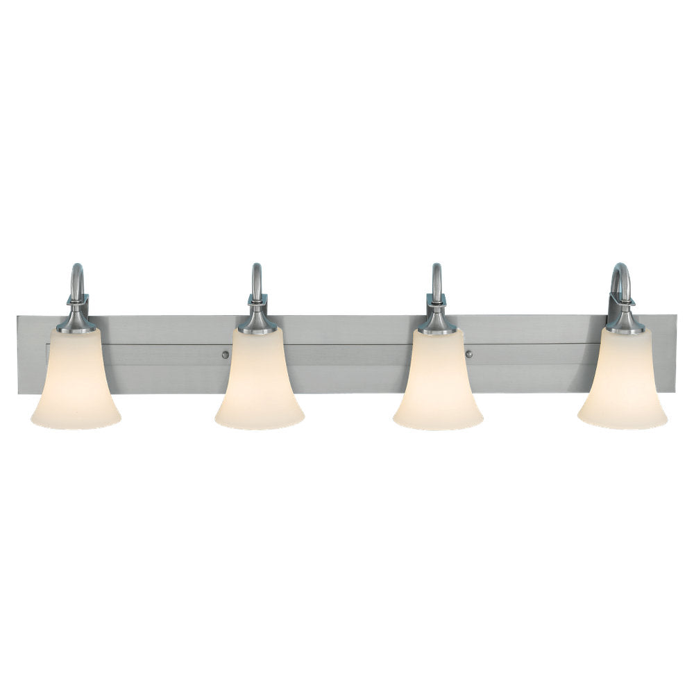 Murray Feiss 4 Bulb Brushed Steel  Vanity  - C140-VS12704-BS