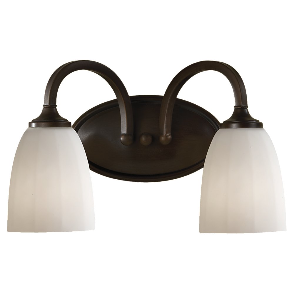 Murray Feiss 2 Bulb Heritage Bronze Vanity  - C140-VS17402-HTBZ