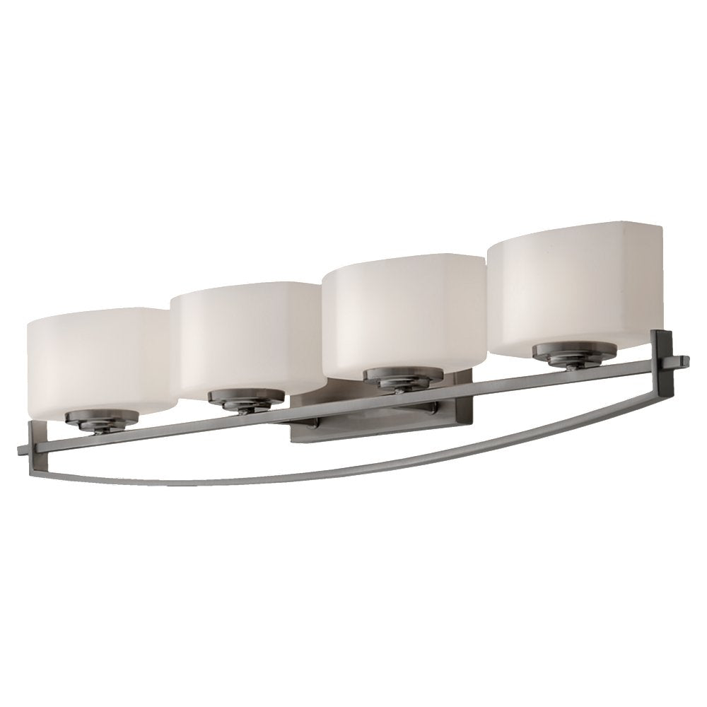 Murray Feiss 4 Bulb Brushed Steel Vanity Strip - C140-VS18204-BS