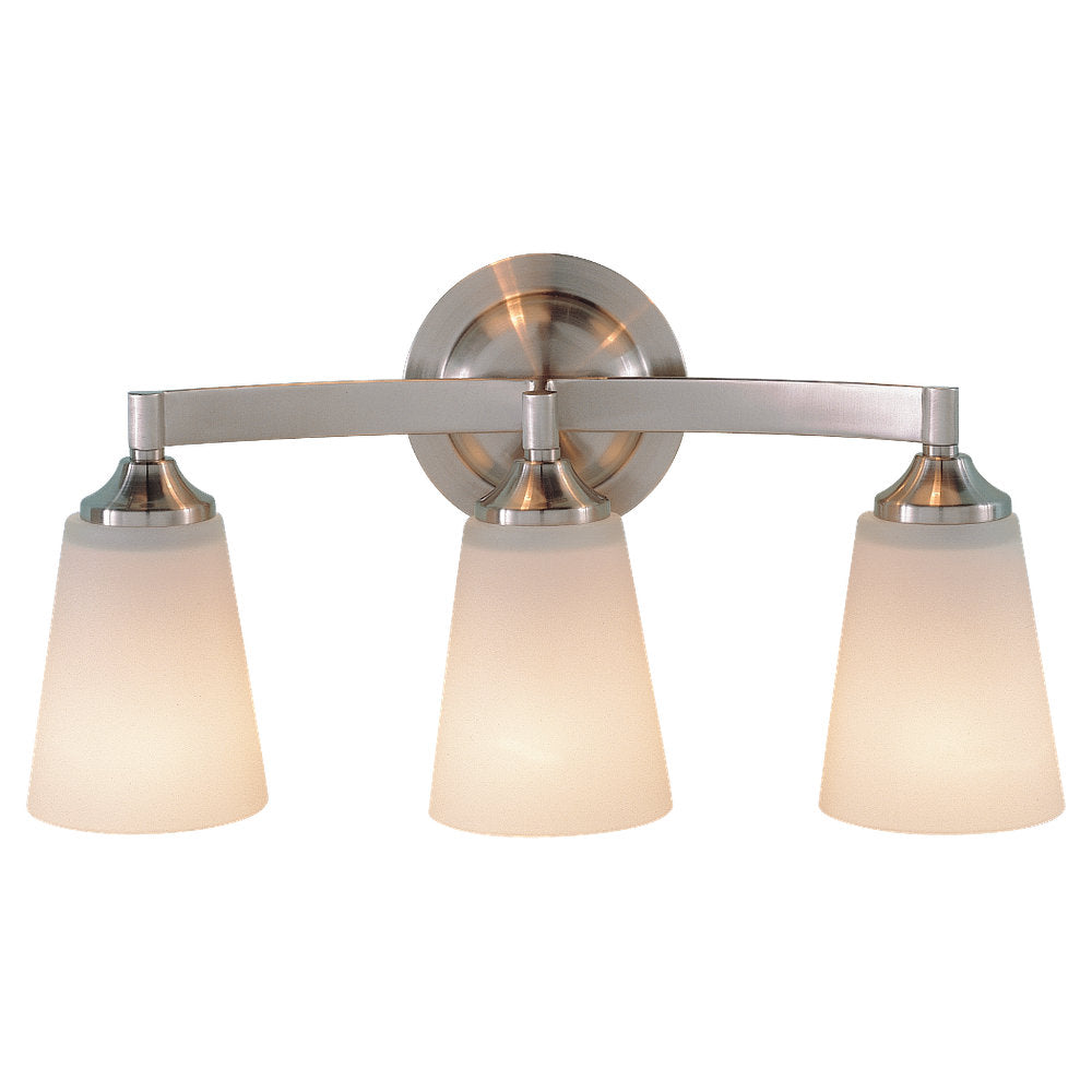 Murray Feiss 3 Bulb Brushed Steel Vanity  - C140-VS9403-BS