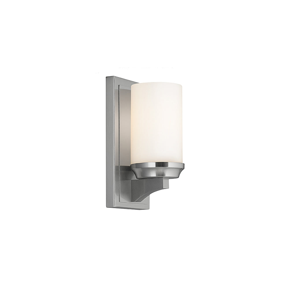 Murray Feiss 1 Bulb Brushed Steel Wall Bracket - C140-WB1722BS