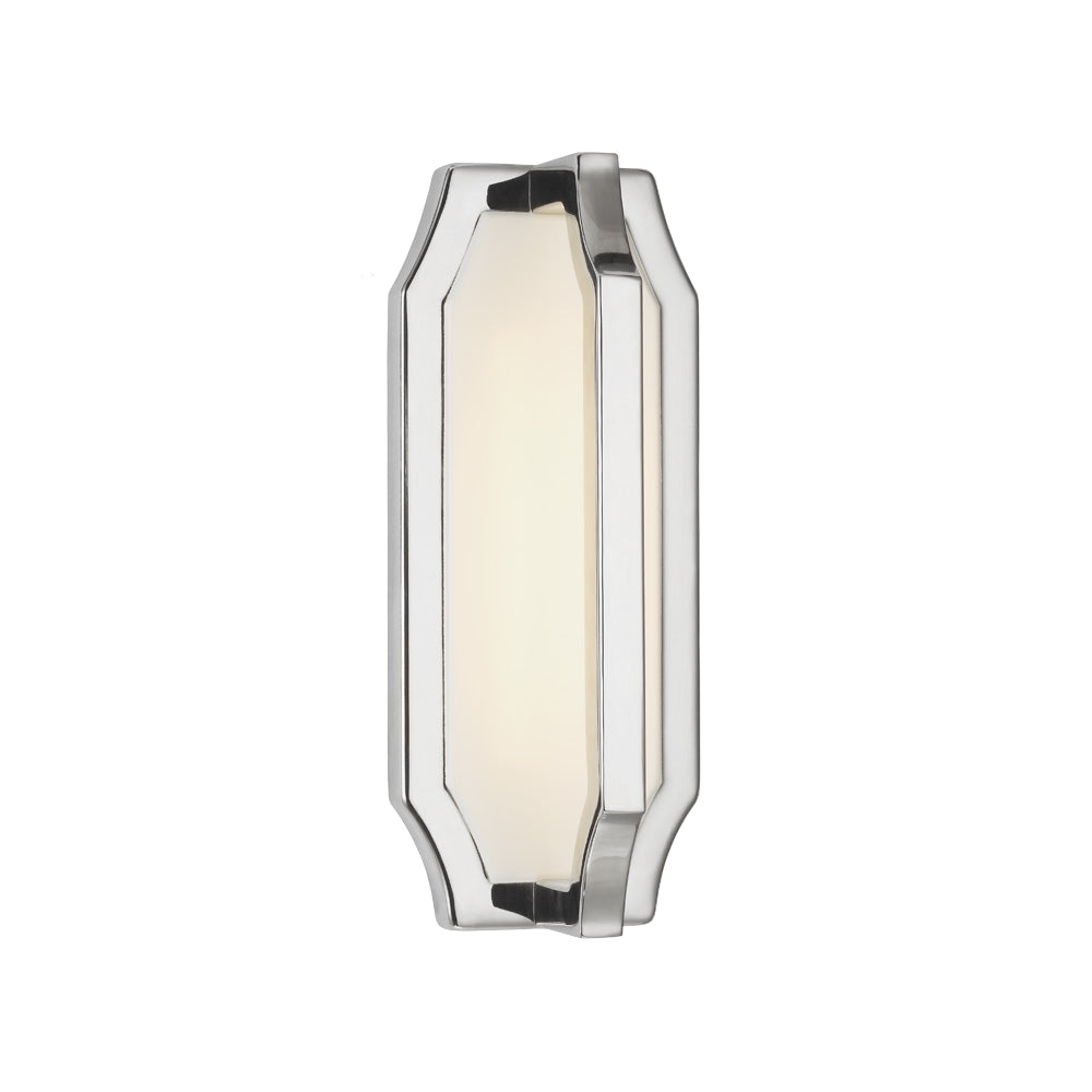 Murray Feiss 1 Bulb Polished Nickel Wall Sconce - C140-WB1741PN