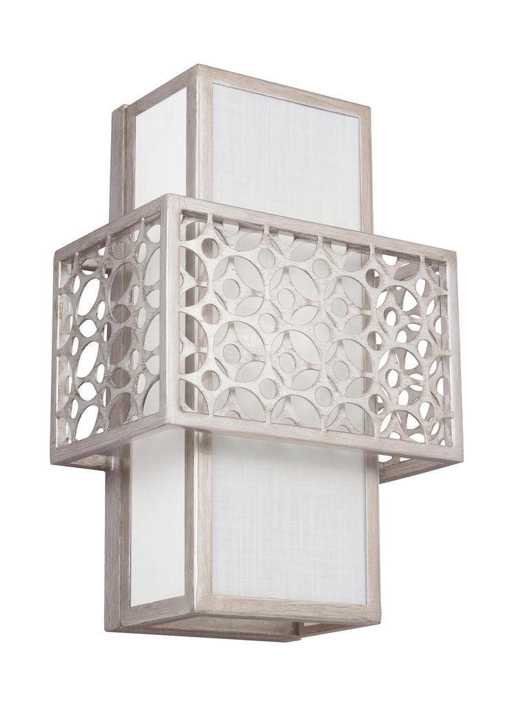 Murray Feiss 1 - Light Wall Sconce Sunrise Silver - C140-WB1819SRS