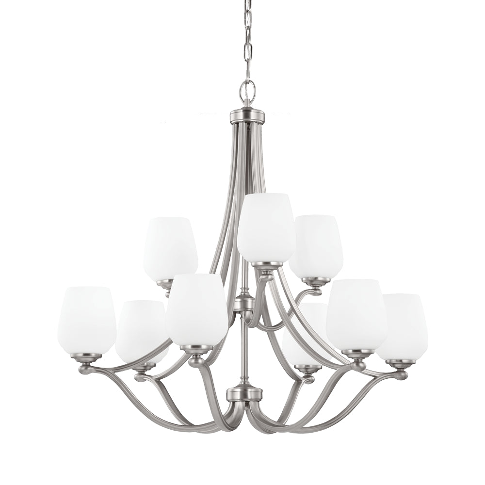 Murray Feiss 9 - Light Chandelier - C140-F2961/6+3SN