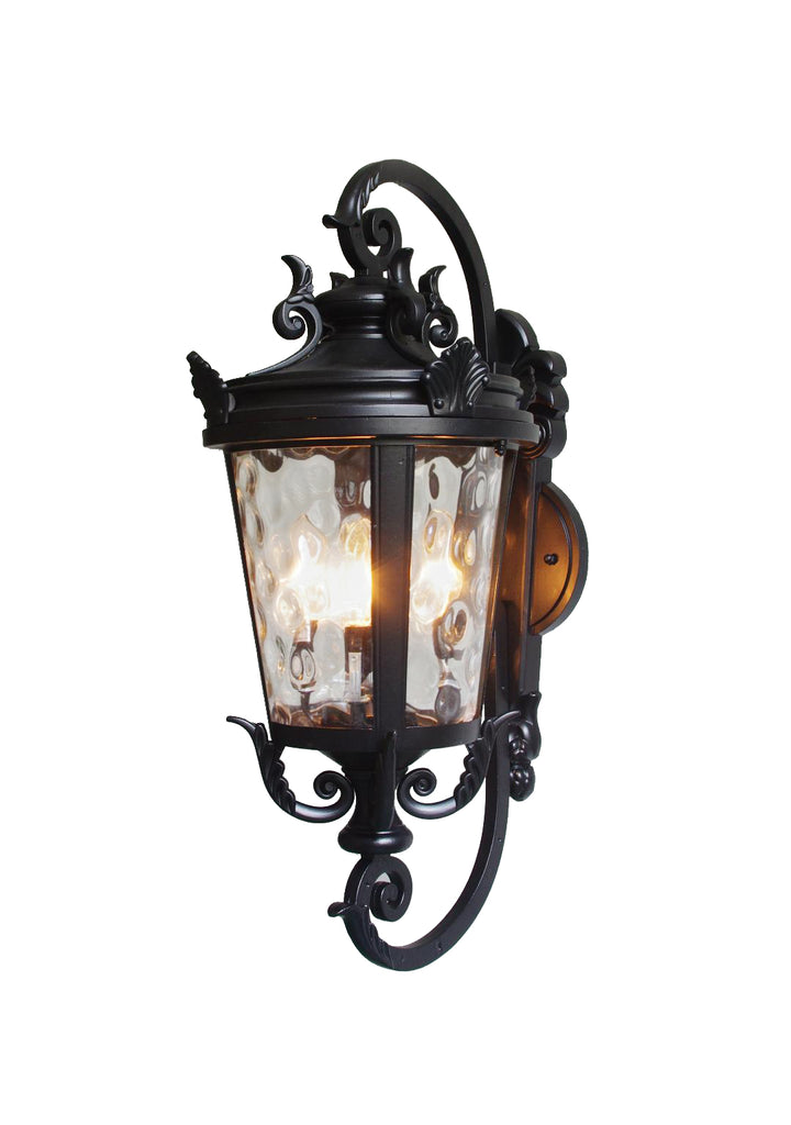 deCasa Marseille Outdoor Wall Light Fixture Scroll 27 1/2" for House Patio Porch - G7-4583/27