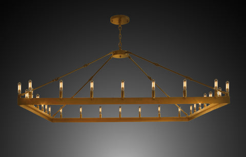 Inspired Camino Style Chandelier – One Tier Wagon Wheel, Wrought Iron Vintage Barn Metal Rustic Industrial Lighting, W63" x H41"