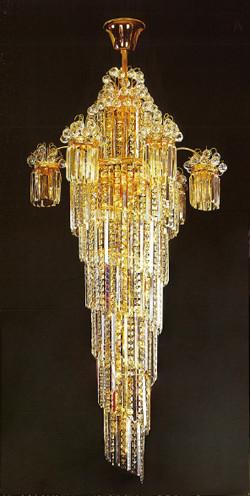 H905-LYS-8854 By The Gallery-LYS Collection Crystal Pendent Lamps