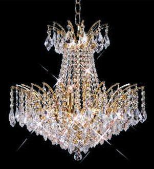 C121-GOLD/8033/2424 REGENCY LIGHTING Empire Style