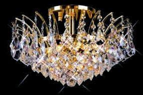 C121-GOLD/8033F/1610 REGENCY LIGHTING Empire Style