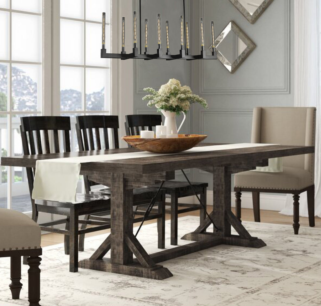 Corsica Linear Chandelier 55" Vintage Barn Metal Chandelier Chandeliers Industrial Loft Rustic Lighting Great for The Living Room, Dining Room, Kitchen and More - A113-CB/4462/10