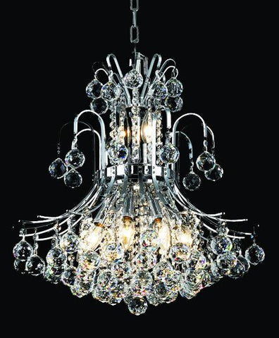 ZC121-V8001D19C By REGENCY - Toureg Collection Polished Chrome Finish Chandelier