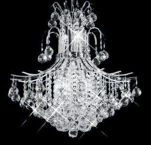 ZC121-V8002D22C By REGENCY - Toureg Collection Polished Chrome Chandelier