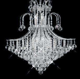 ZC121-V8003D25C By REGENCY - Toureg Collection Polished Chrome Finish Chandelier