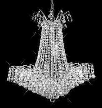 ZC121-V8031D16C By REGENCY - Victoria Collection Polished Chrome Finish Chandelier