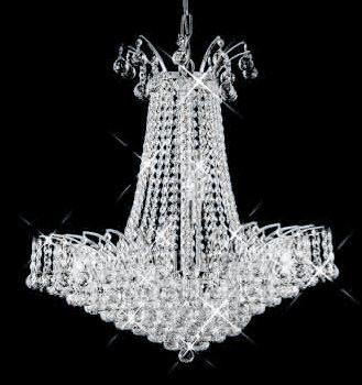 ZC121-V8031D19C By REGENCY - Victoria Collection Polished Chrome Finish Chandelier